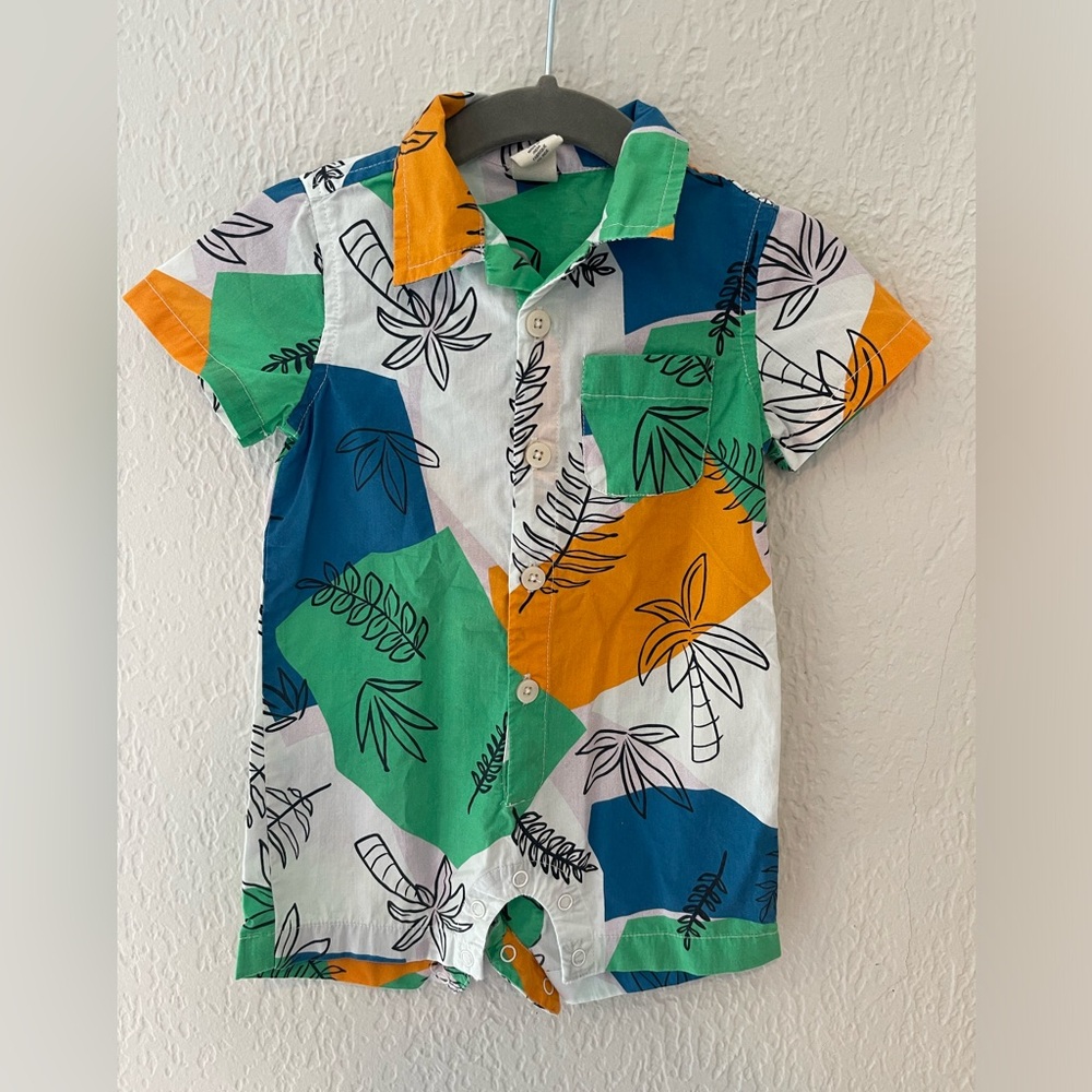 Tucker and Tate Tropical Boys Romper 6 months